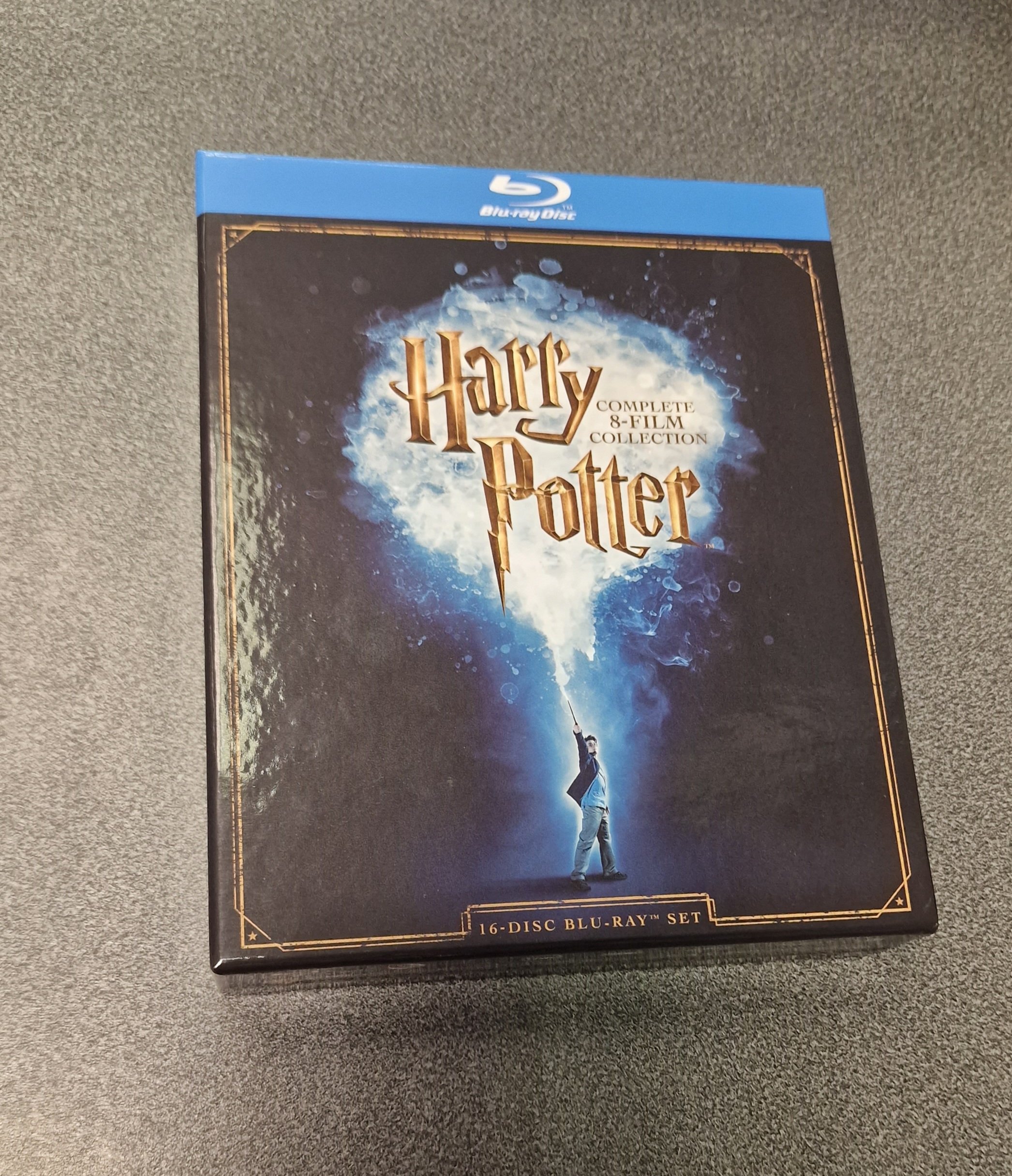 Harry Potter - Intégrale 8 films The complete 8-films collection Simple Blu- ray (Warner Bros. UK)