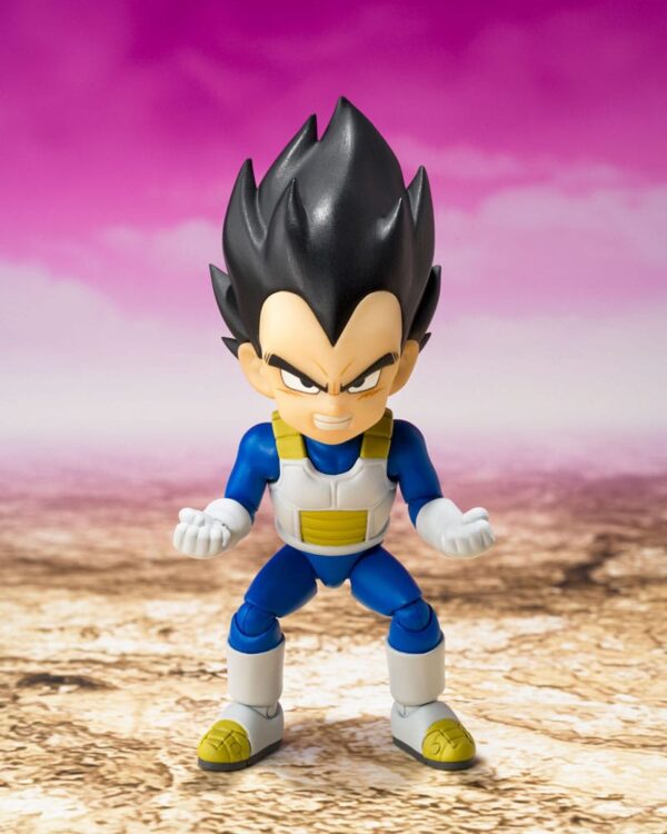 **PRE ORDER** Dragon Ball Daima S.H.Figuarts Action Figure Vegeta Mini 7 cm - Image 2