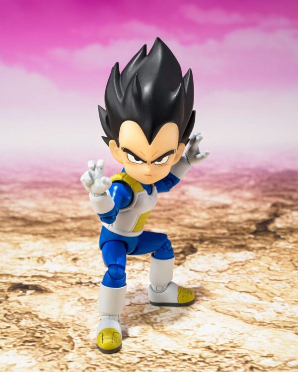 **PRE ORDER** Dragon Ball Daima S.H.Figuarts Action Figure Vegeta Mini 7 cm - Image 3