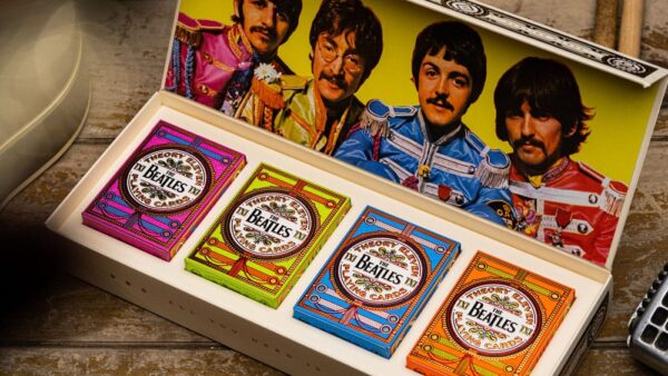 **PRE ORDER** The Beatles Playing Cards Box Set (4 Decks) - Image 6