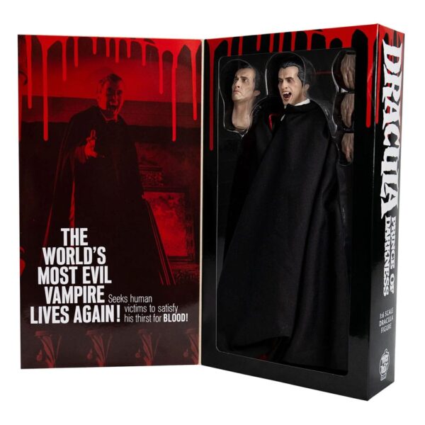 **PRE ORDER** Dracula Hammer Horror Action Figure 1/6 Dracula Prince of Darkness 33 cm - Image 8