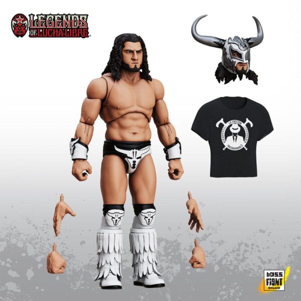 **PRE ORDER** Legends of Lucha Libre Action Figure 1/12 Rush - Image 2