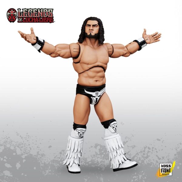 **PRE ORDER** Legends of Lucha Libre Action Figure 1/12 Rush - Image 4