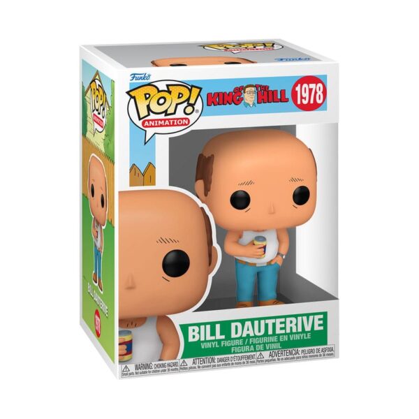 **PRE ORDER** King of the Hill POP! TV Vinyl Figure Bill Dauterive 9 cm - Image 2