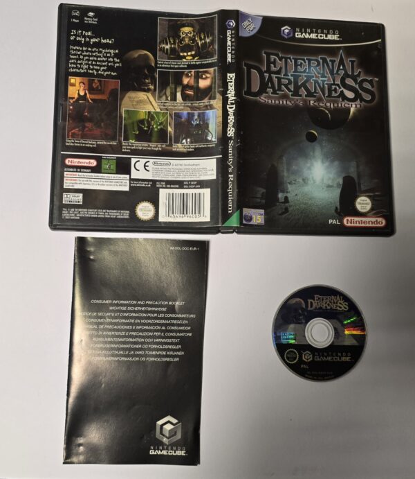 Game Cube - Eternal Darkness Sanity's Requiem (No Book) (Pre Owned)