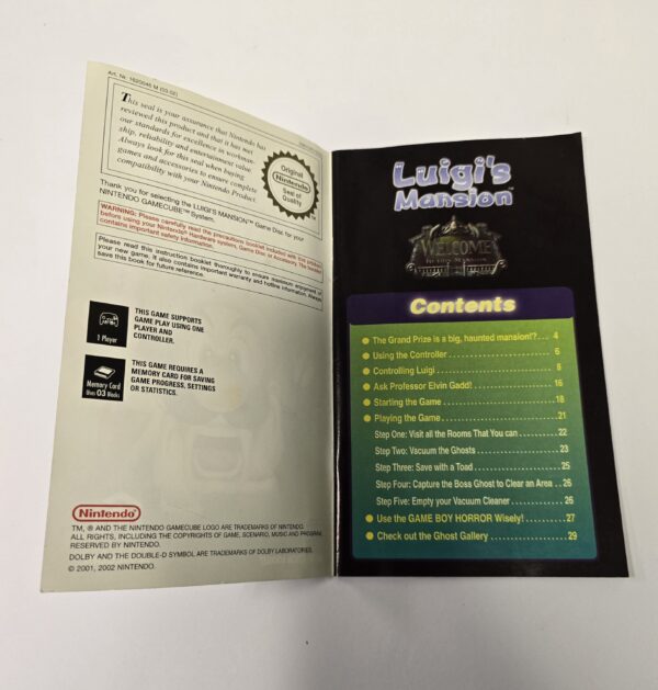 Game Cube - Luigi's Mansion (Pre Owned) - Image 6