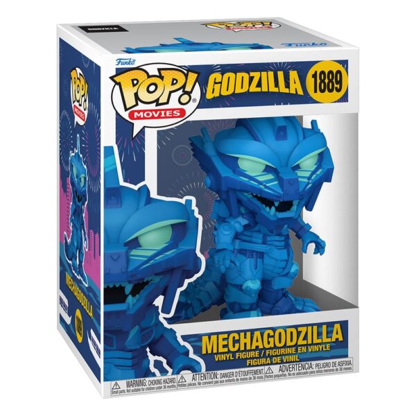 **PRE ORDER - ETA END AUG** Godzilla Art Series POP! Movies Premium Vinyl Figure Mechagodzilla 9 cm - Image 2