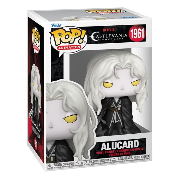 **PRE ORDER - ETA END AUG** Castlevania Nocturne POP! Animation Vinyl Figure Alucard 9 cm - Image 2
