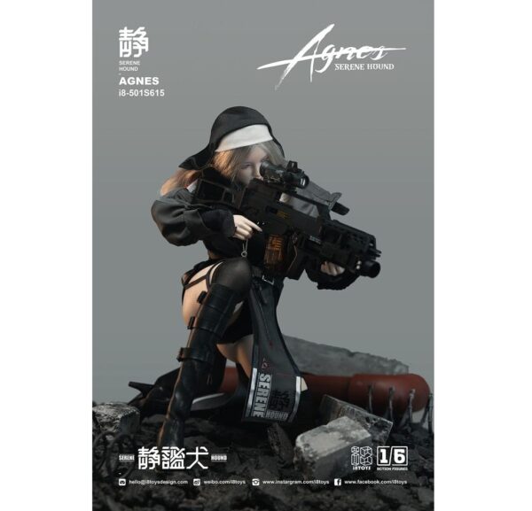 **PRE ORDER - ETA END FEB 2026** Original Character Action Figure 1/6 Serene Hound "Agnes" 30 cm - Image 3