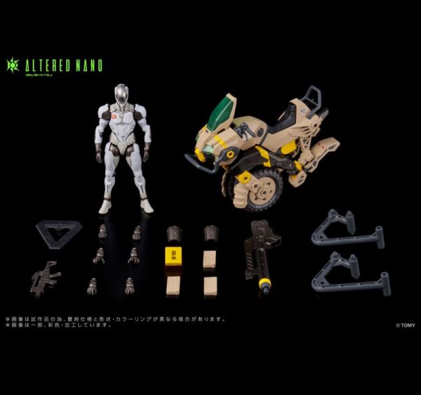 **PRE ORDER - ETA END JAN 2026** Altered Nano Action Figures 2-Pack AN-EX Alt FRIGATE & AA-CAFALL 1024 (FLAGSHIP) 10 cm - Image 3