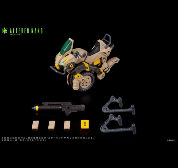 **PRE ORDER - ETA END JAN 2026** Altered Nano Action Figure AN-02 AA-CAVALL 1024 10 cm - Image 4