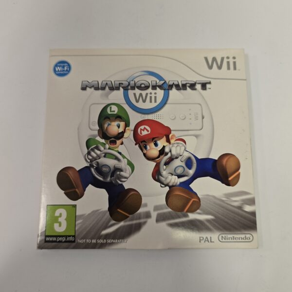 Wii - Mario Kart Game & Cardboard Sleeve (Pre Owned)