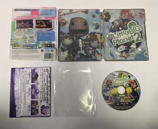 PS3 - Little Big Planet 2 Limited Edition Collectors Box (Working DLC) (Pre Owned)
