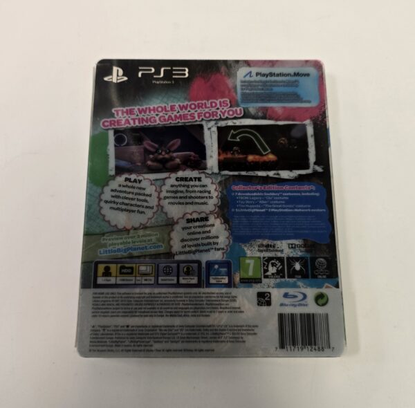 PS3 - Little Big Planet 2 Limited Edition Collectors Box (Working DLC) (Pre Owned) - Image 5