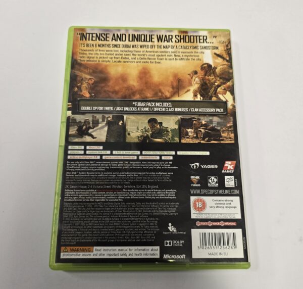 XB360 - Spec Ops The Line (No DLC) (Pre Owned) - Image 9