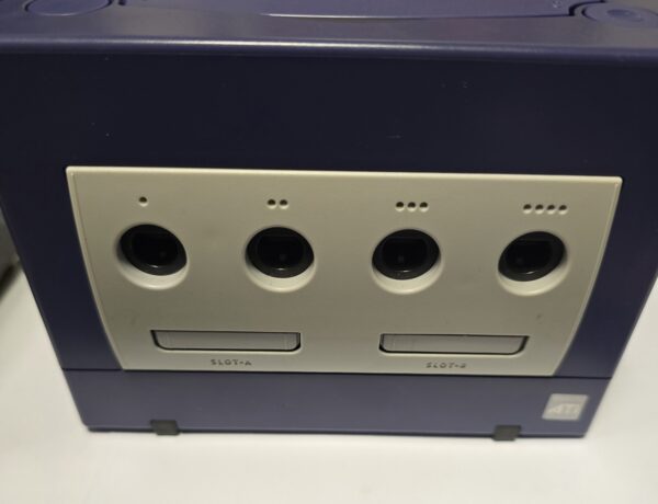 Nintendo Game Cube - Purple with Official Controller & Matrix Game (Pre Owned) - Image 2