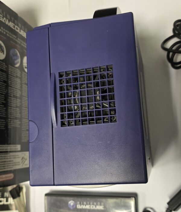 Nintendo Game Cube - Purple with Official Controller & Matrix Game (Pre Owned) - Image 4