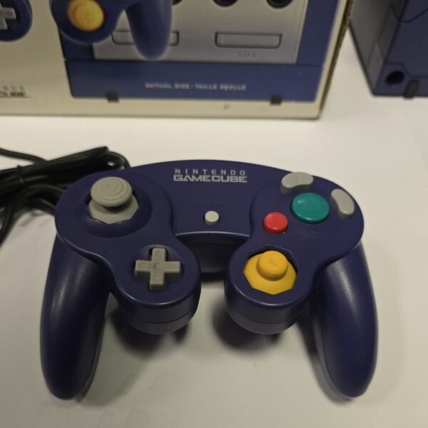 Nintendo Game Cube - Purple with Official Controller & Matrix Game (Pre Owned) - Image 6