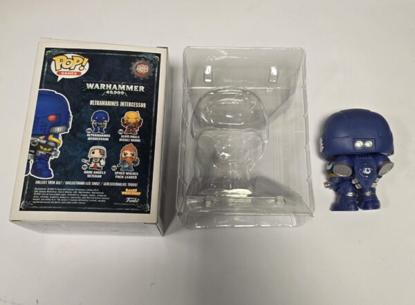 Pop Vinyl - Warhammer 40K Ultramarines Intercessor #499 (Pre Owned) - Image 2