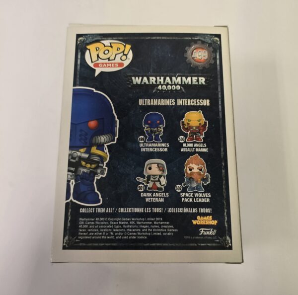 Pop Vinyl - Warhammer 40K Ultramarines Intercessor #499 (Pre Owned) - Image 8