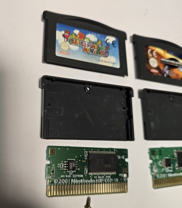 GBA - 4 x Game Bundle. Need for Speed, Super Mario Advance, Splinter Cell & Crash Bandicoot 2 (Cartridge Only) (Pre Owned) - Image 2