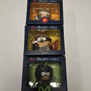 3 x Ubi Collectibles - South Park The Fractured But Whole Vinyl Figures 8.5 cm (Pre Owned)