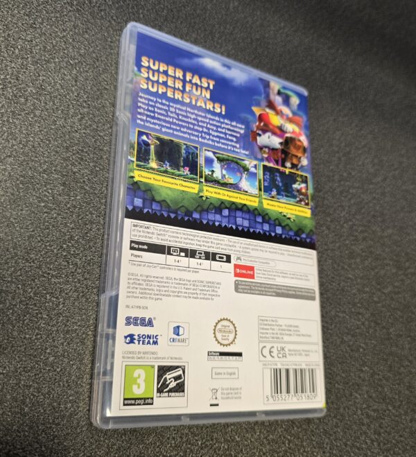 Switch - Sonic Superstars (Pre Owned) (Code Untested) - Image 3