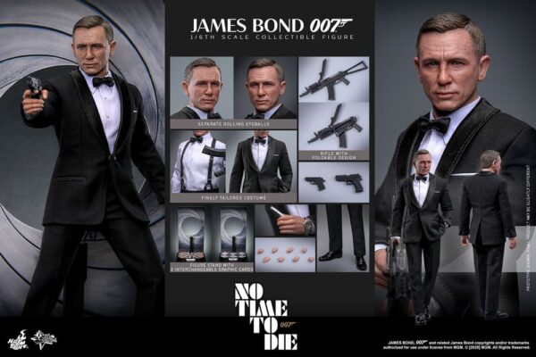 **PRE ORDER - ETA END JUNE 2026** No Time to Die Movie Masterpiece Action Figure 1/6 James Bond 30 cm - Image 2