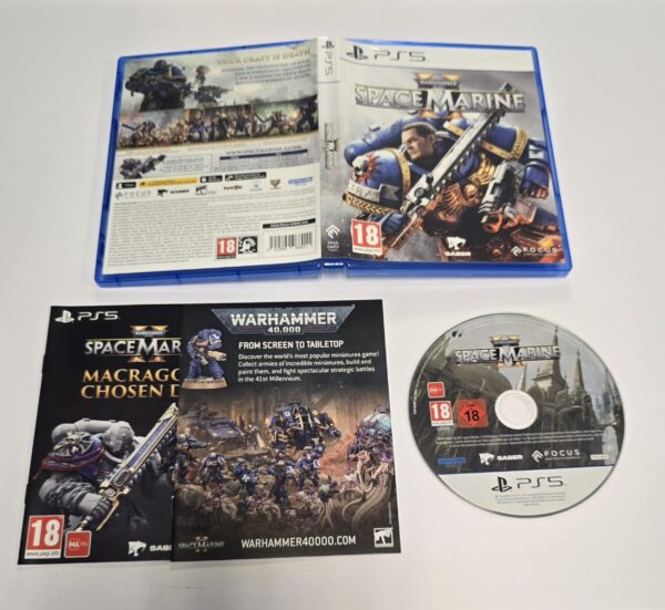 PS5 - Warhammer 40K Space Marine 2 (Pre Owned - NO DLC)
