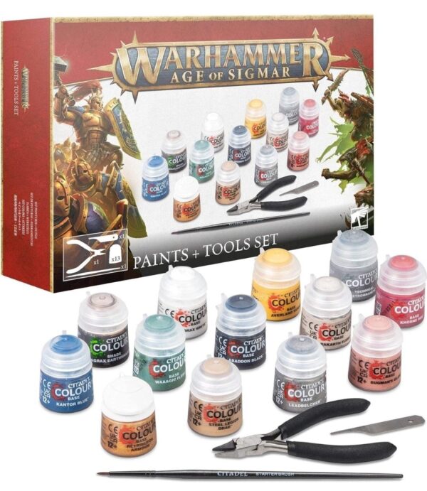 Warhammer Age of Sigma Paints + Tools