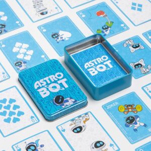**ETA END OCT** Astro Bot Playing Cards Metal