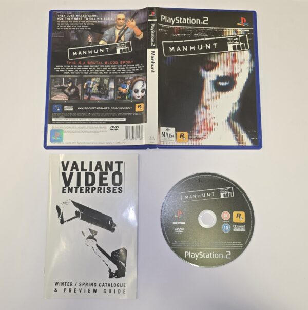 PS2 - Manhunt by Rockstar Games (2003) (Pre Owned)