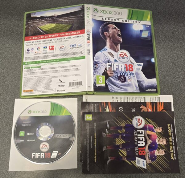 Xbox 360 - FIFA 18 Legacy Edition (Pre Owned)