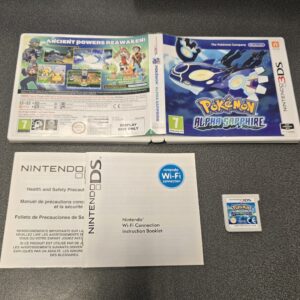 3DS - Pokémon Alpha Sapphire (Pre Owned - No Book)