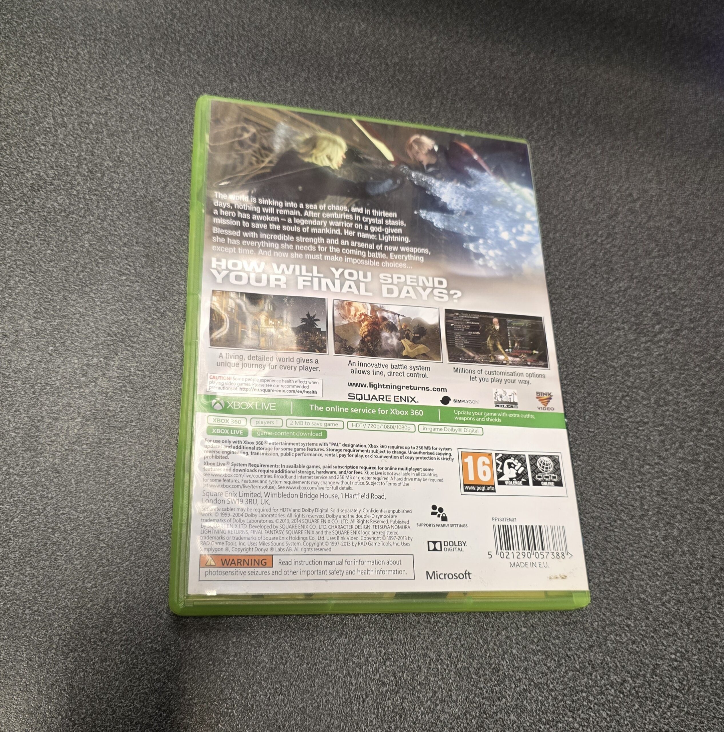 Xbox 360 - Lightning Returns Final Fantasy XIII (Pre Owned) - Image 4