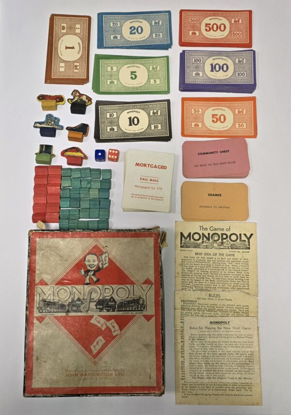Board Game - *MISSING BOARD* Vintage Monopoly Game (Pre Owned) - Image 4