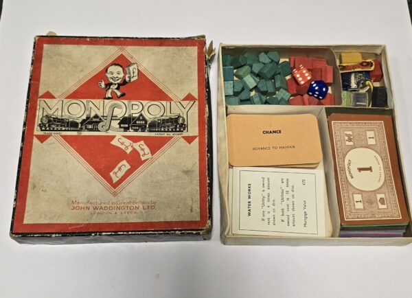 Board Game - *MISSING BOARD* Vintage Monopoly Game (Pre Owned)