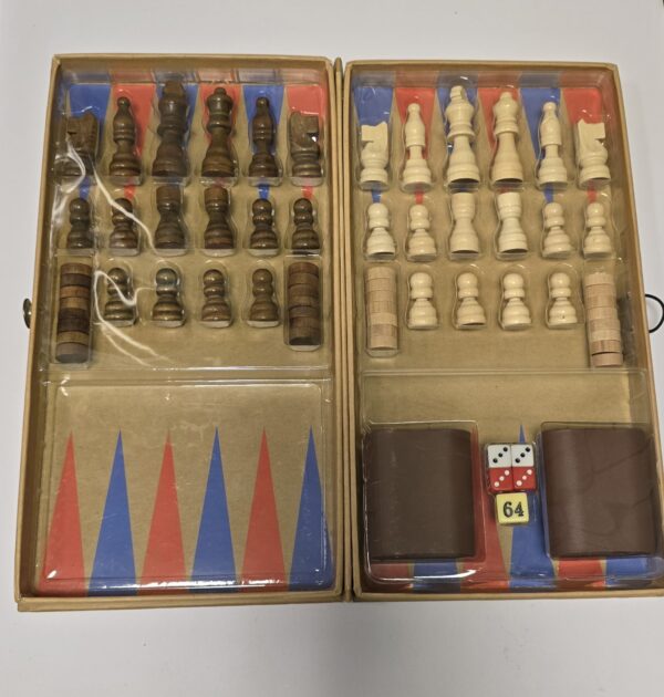 Board Game - Chess, Draughts & Backgammon (Pre Owned) - Image 6
