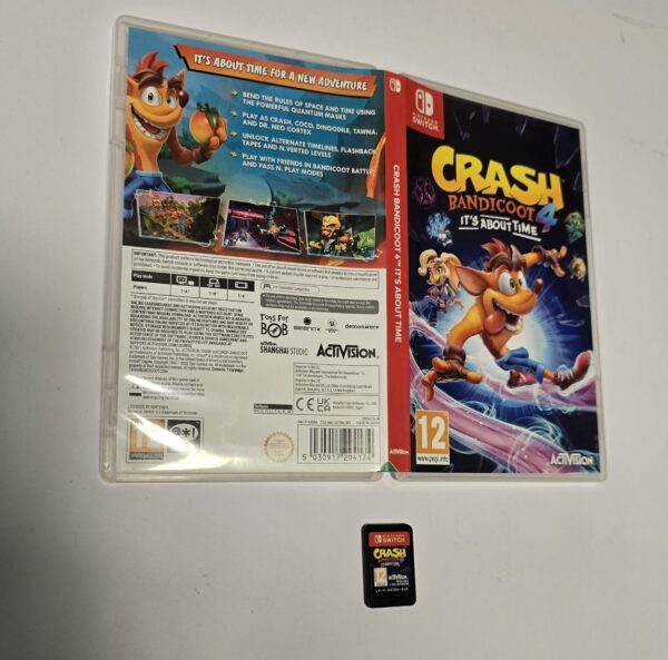 SWITCH - Crash Bandicoot 4: It's About Time (Pre Owned) - Image 2