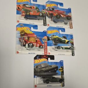 Hot Wheels Bundle Mazda, Big-Air, 67 Lotus, Batmobile, Buns