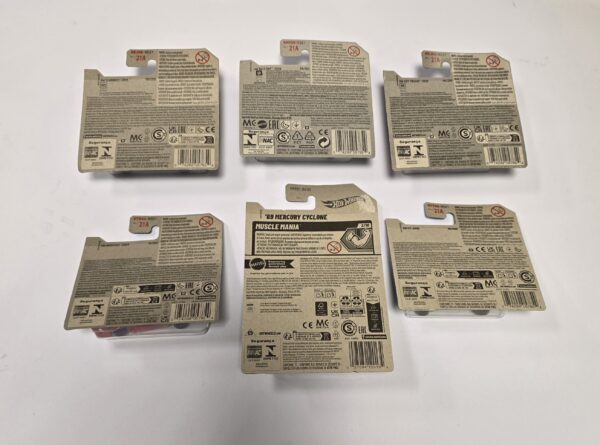 Hot Wheels 6 x Car Bundle Chevy, Dodger,Hummer, Corvette, ect - Image 2