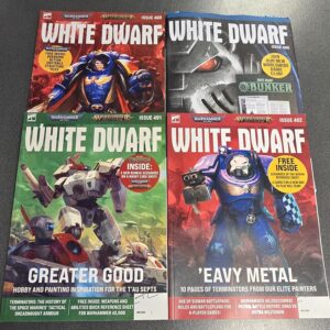 GWS - White Dwarf Magazine Bundle 488, 490, 491 & 492
