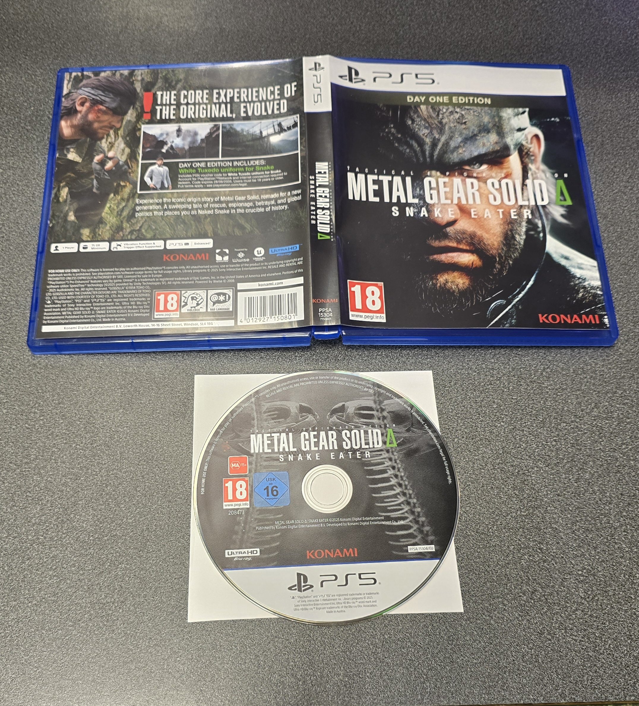 PS5 - Metal Gear Solid Delta Snake Eater (NO DLC - Pre Owned) - Image 2