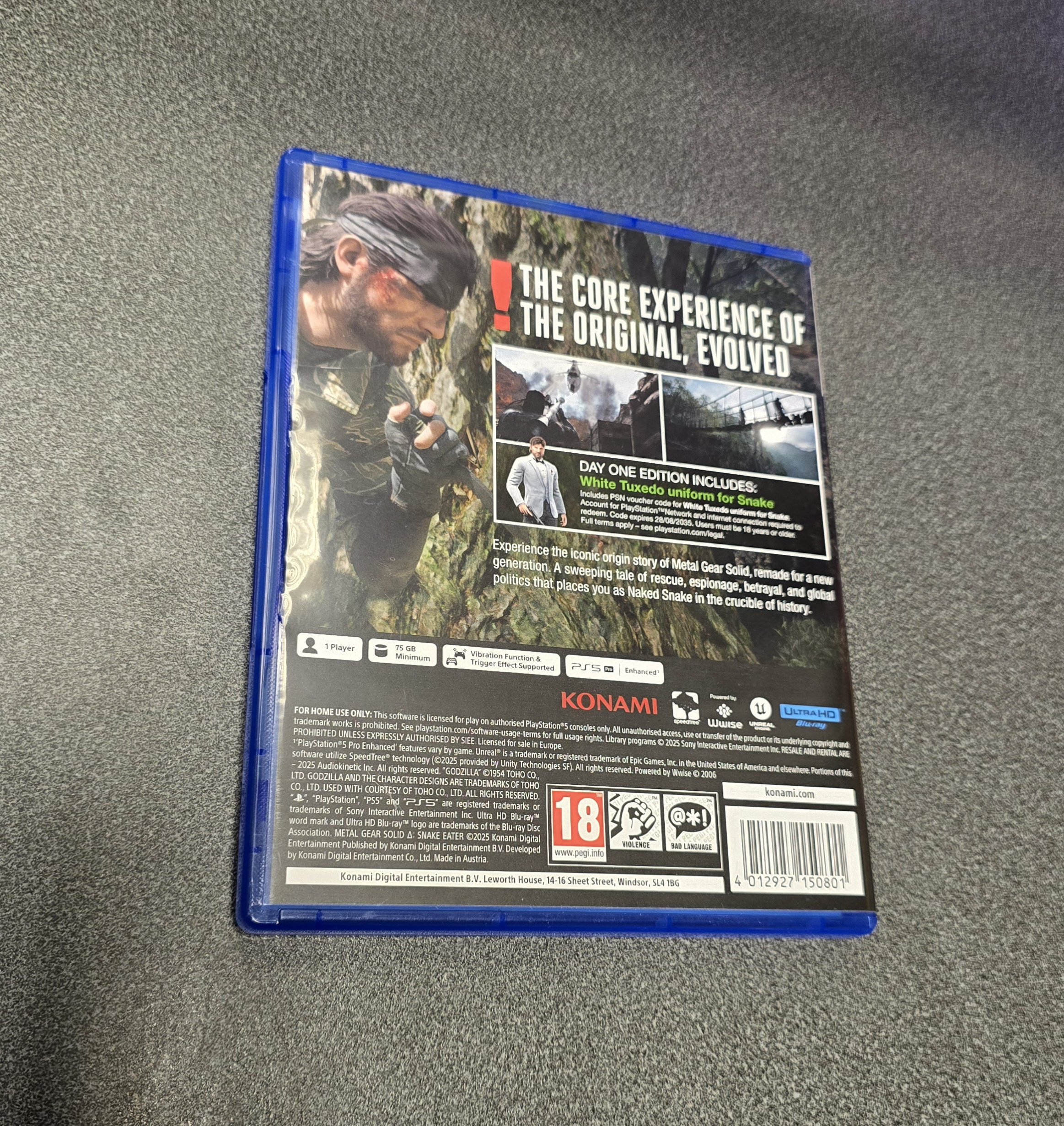 PS5 - Metal Gear Solid Delta Snake Eater (NO DLC - Pre Owned) - Image 5