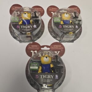 3 x Tigry 3.5-inch Action Figures  