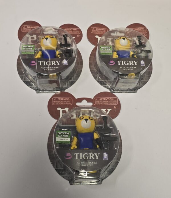 3 x Tigry 3.5-inch Action Figures  