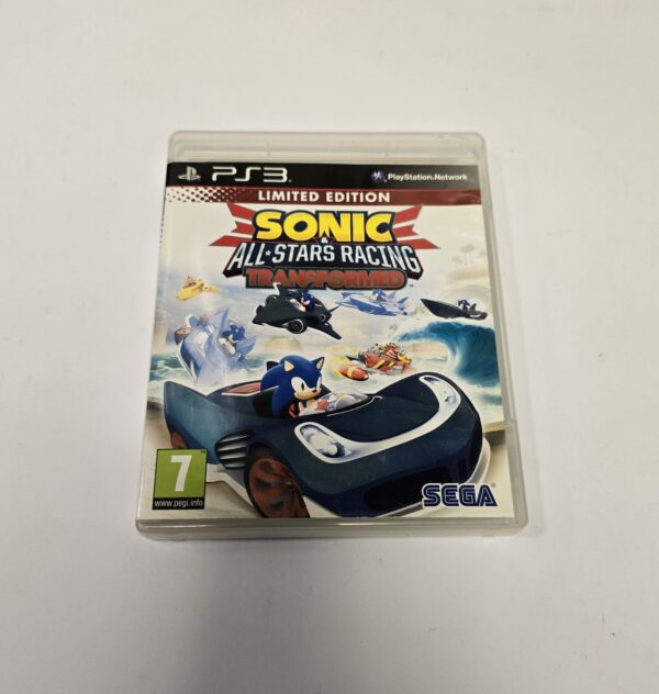PS3 - Sonic All-Stars Racing Transformed + DLC (Pre Owned)