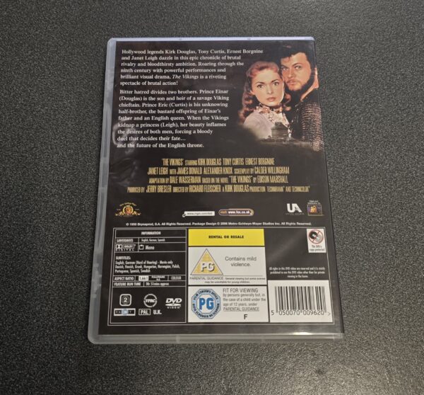 DVD - The Vikings - 1958 (Pre Owned) - Image 2
