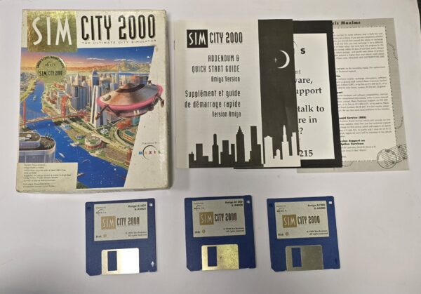 Amiga - A1200 / A4000 Sim City 2000 1994 (Pre Owned)
