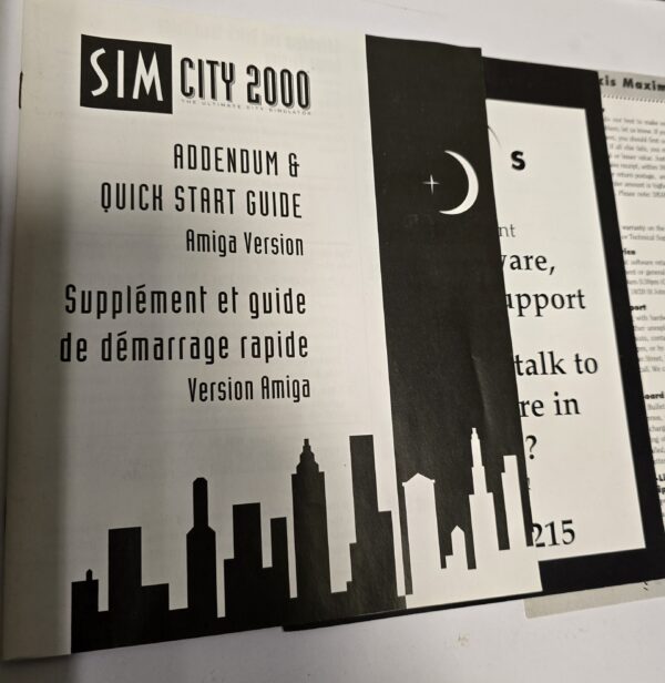 Amiga - A1200 / A4000 Sim City 2000 1994 (Pre Owned) - Image 8